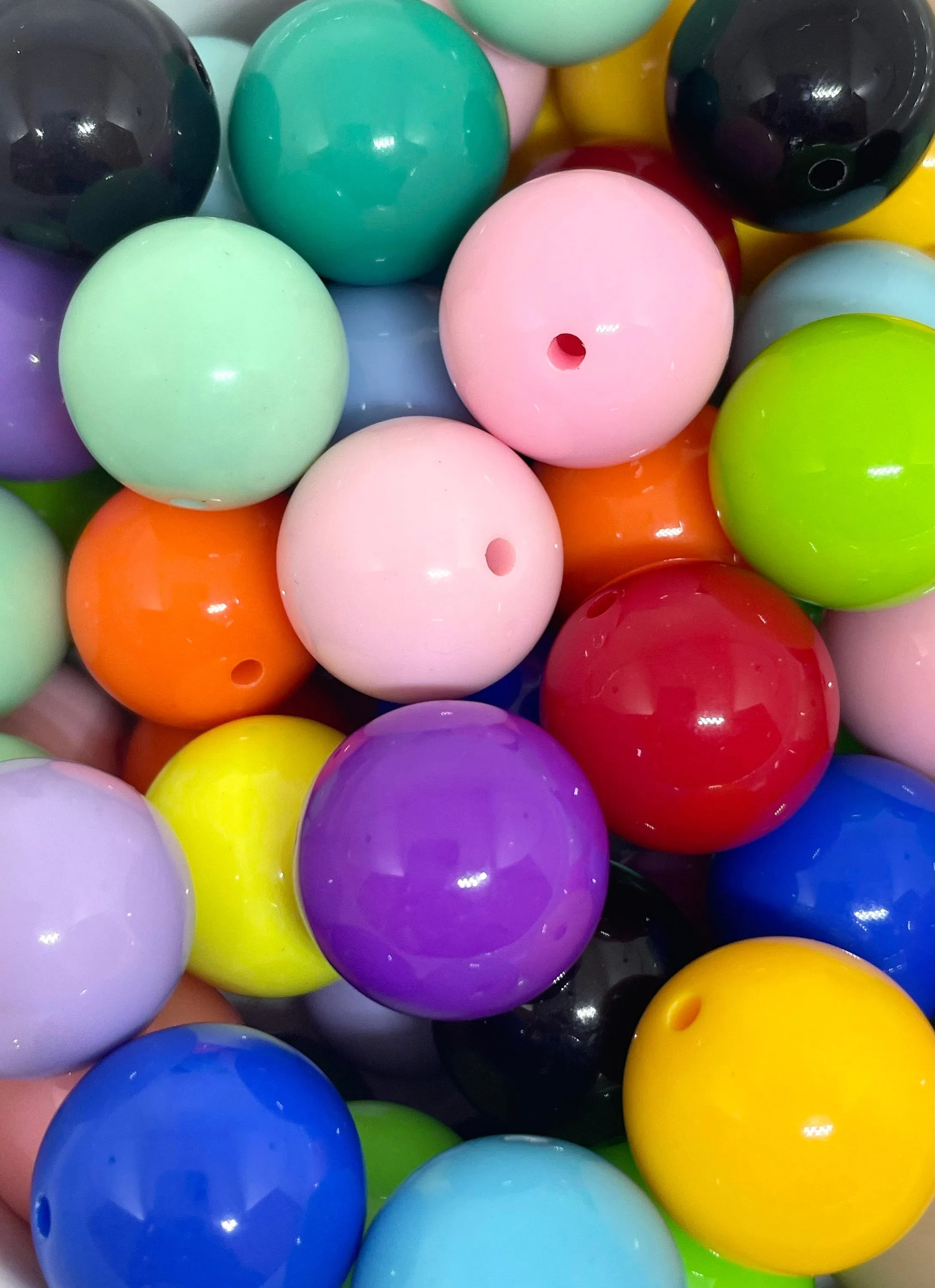 20mm Chunky Bubblegum Bead Set
