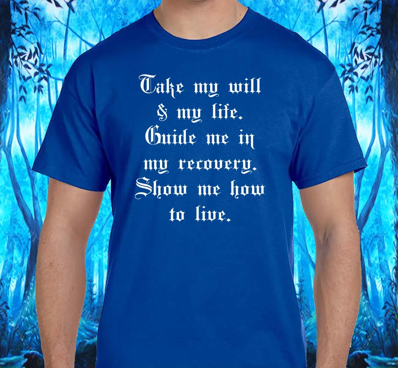 3rd Step Prayer SS/LS Tee