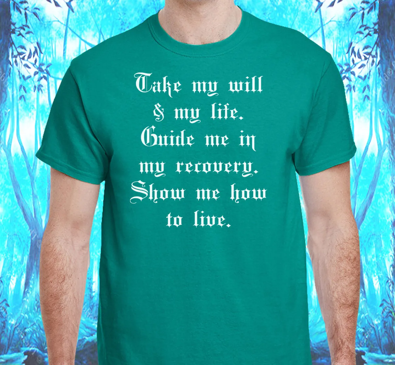 3rd Step Prayer SS/LS Tee