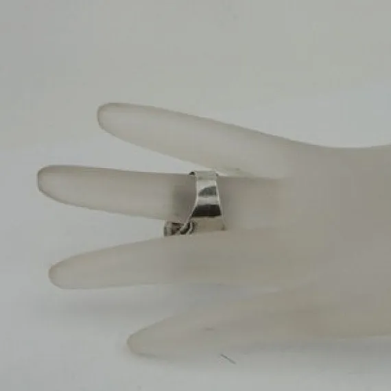 Hadar Jewelry Handcraffted Sterling Silver Opal Ring