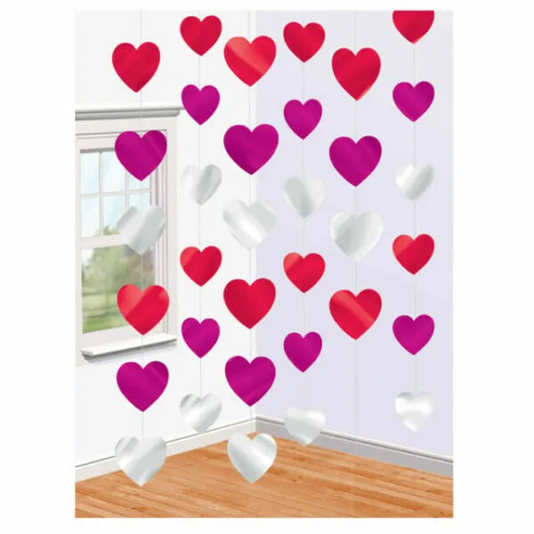 Hanging Strings - Hearts