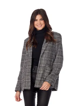 HOUNDSTOOTH BYNES BLAZER BY MUD PIE