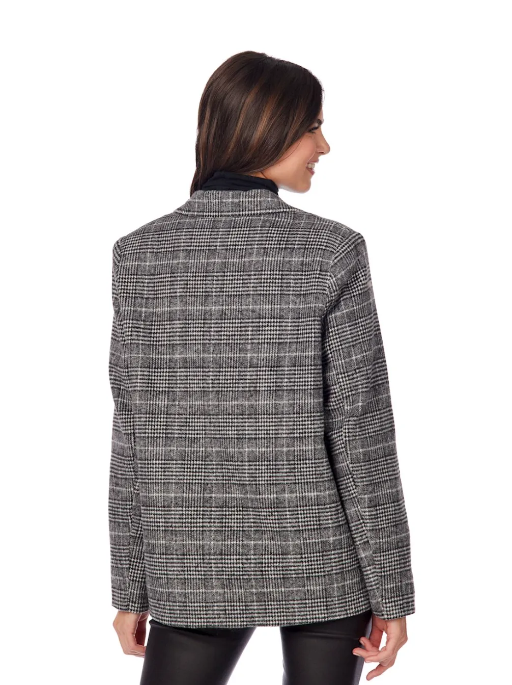 HOUNDSTOOTH BYNES BLAZER BY MUD PIE