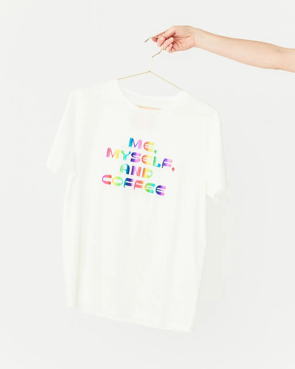 me, myself, and coffee tee