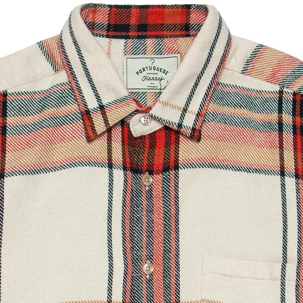 Nords Flannel Shirts - Cream Check