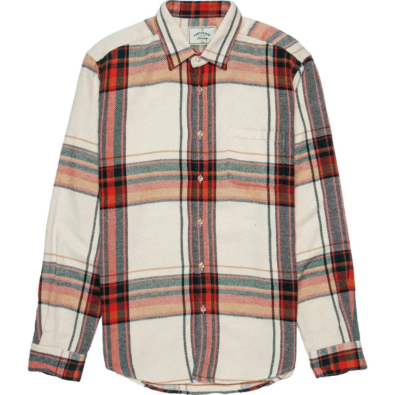 Nords Flannel Shirts - Cream Check