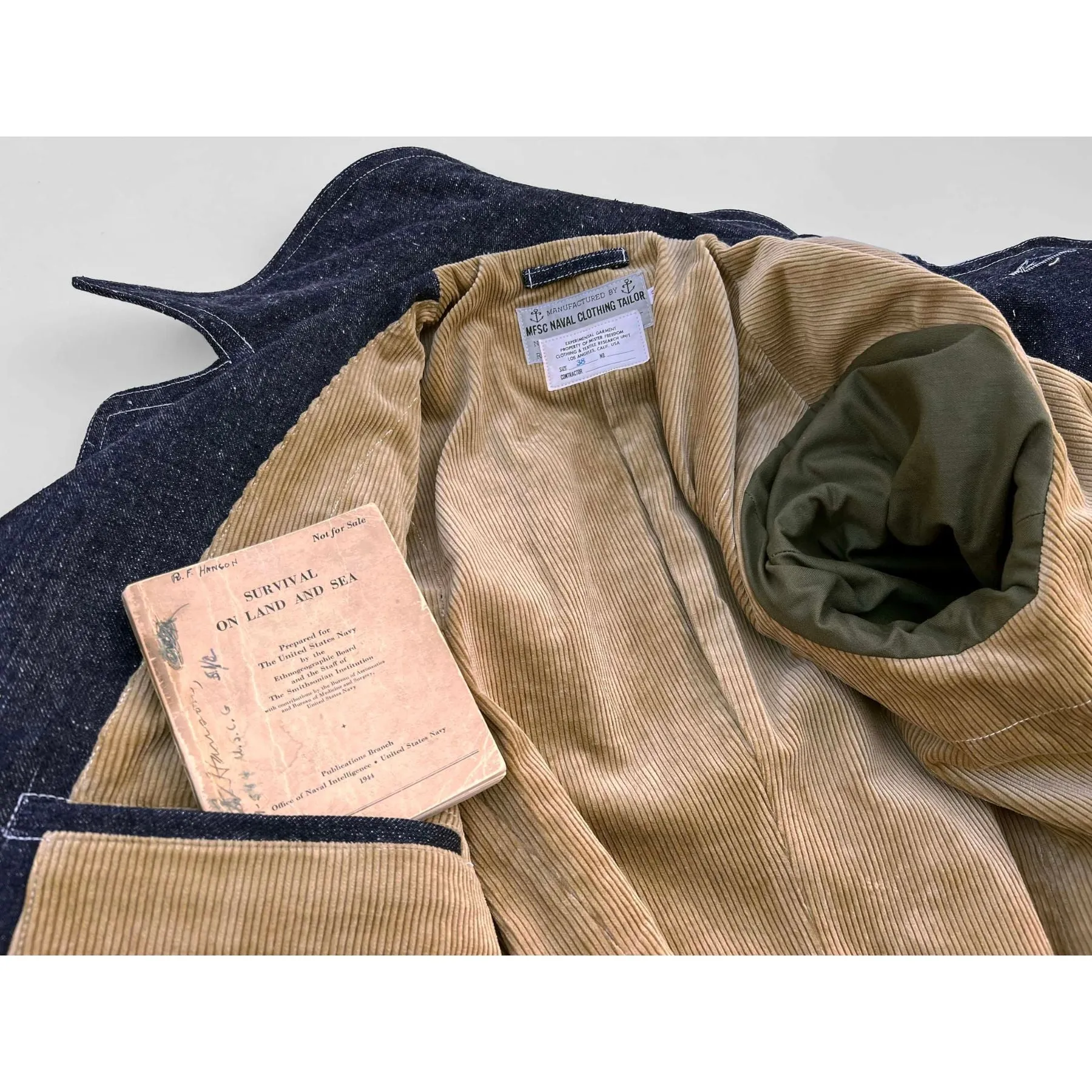 Peacoat - "Okinawa" Denim