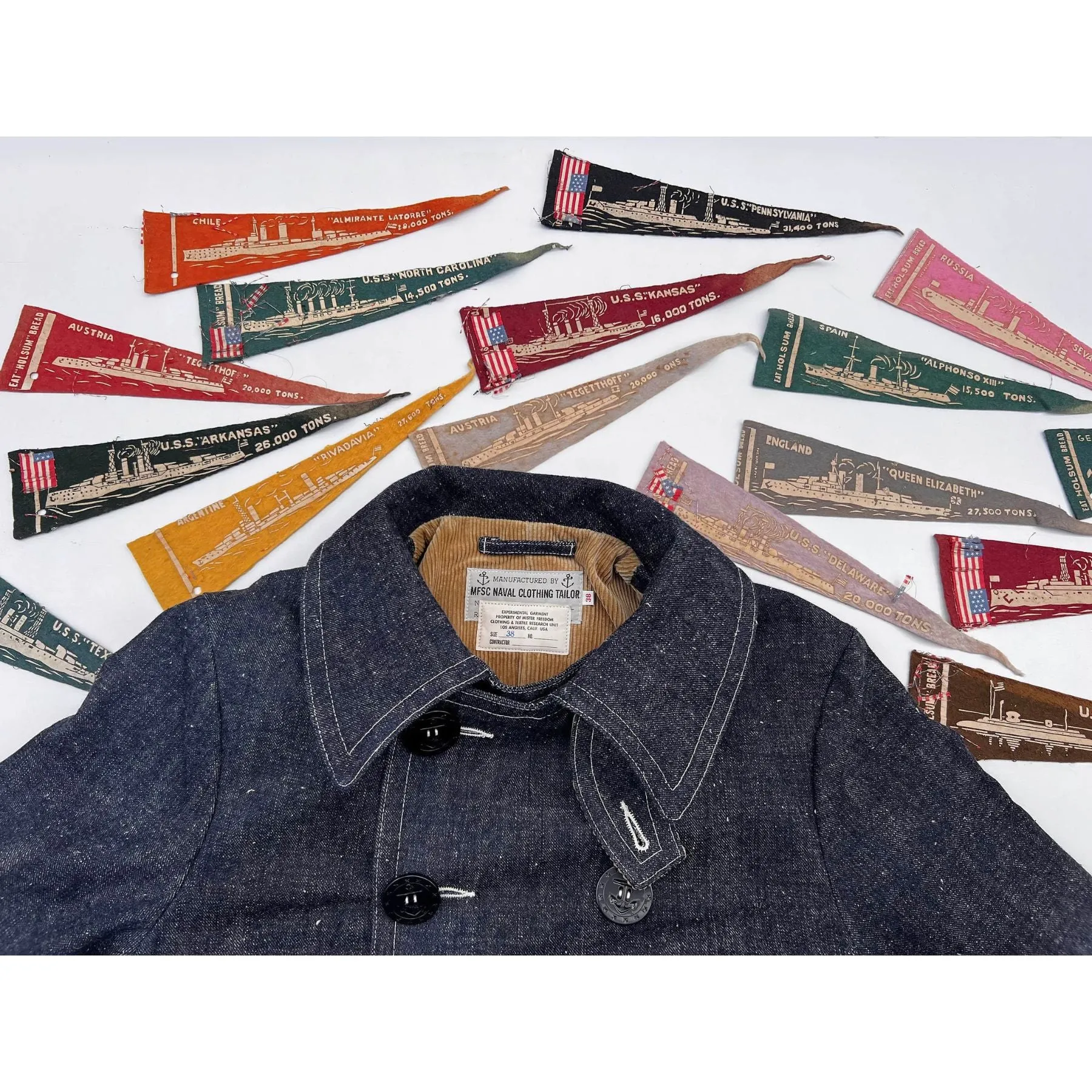 Peacoat - "Okinawa" Denim