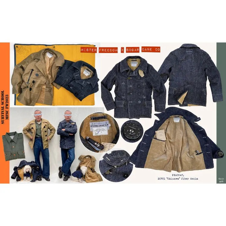 Peacoat - "Okinawa" Denim