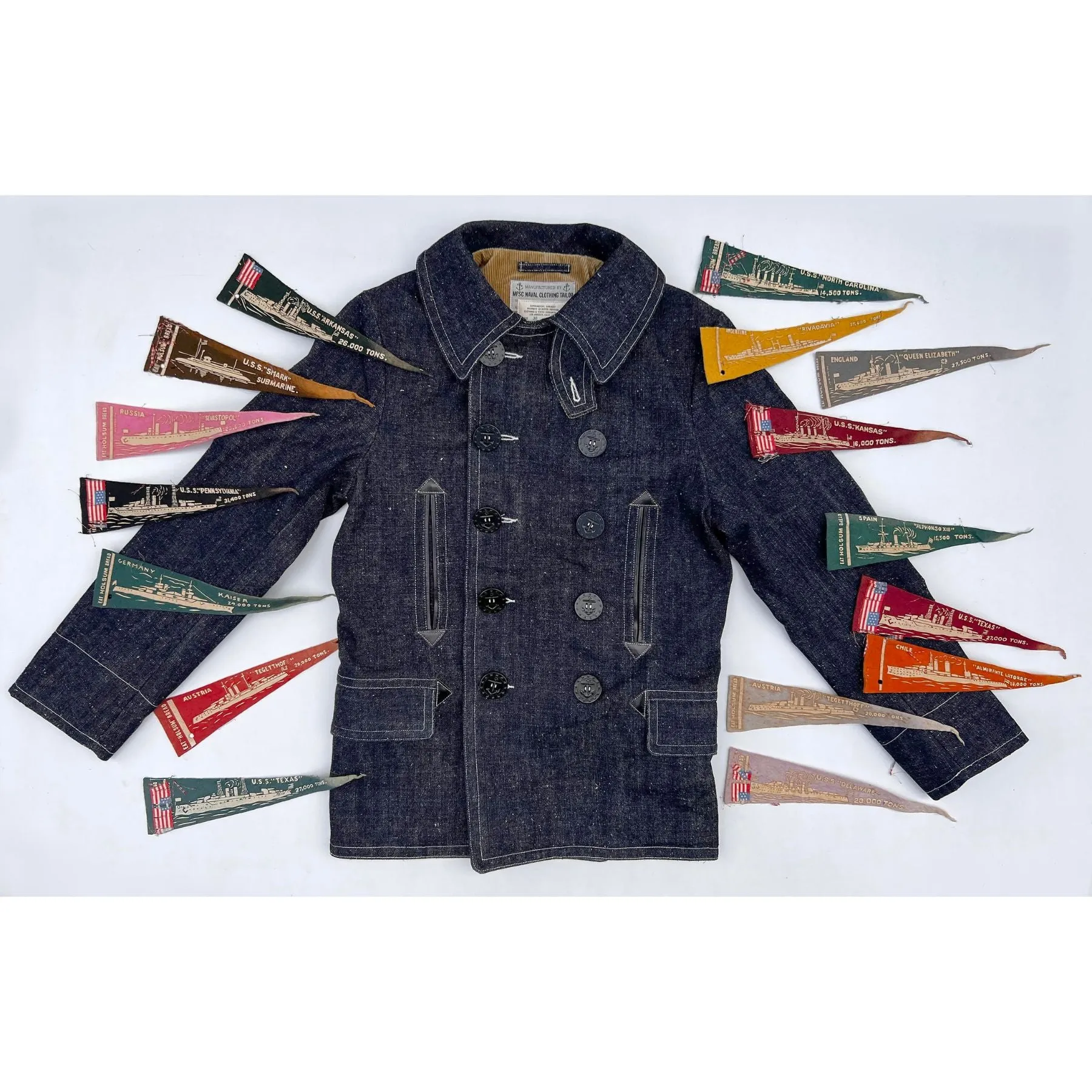 Peacoat - "Okinawa" Denim