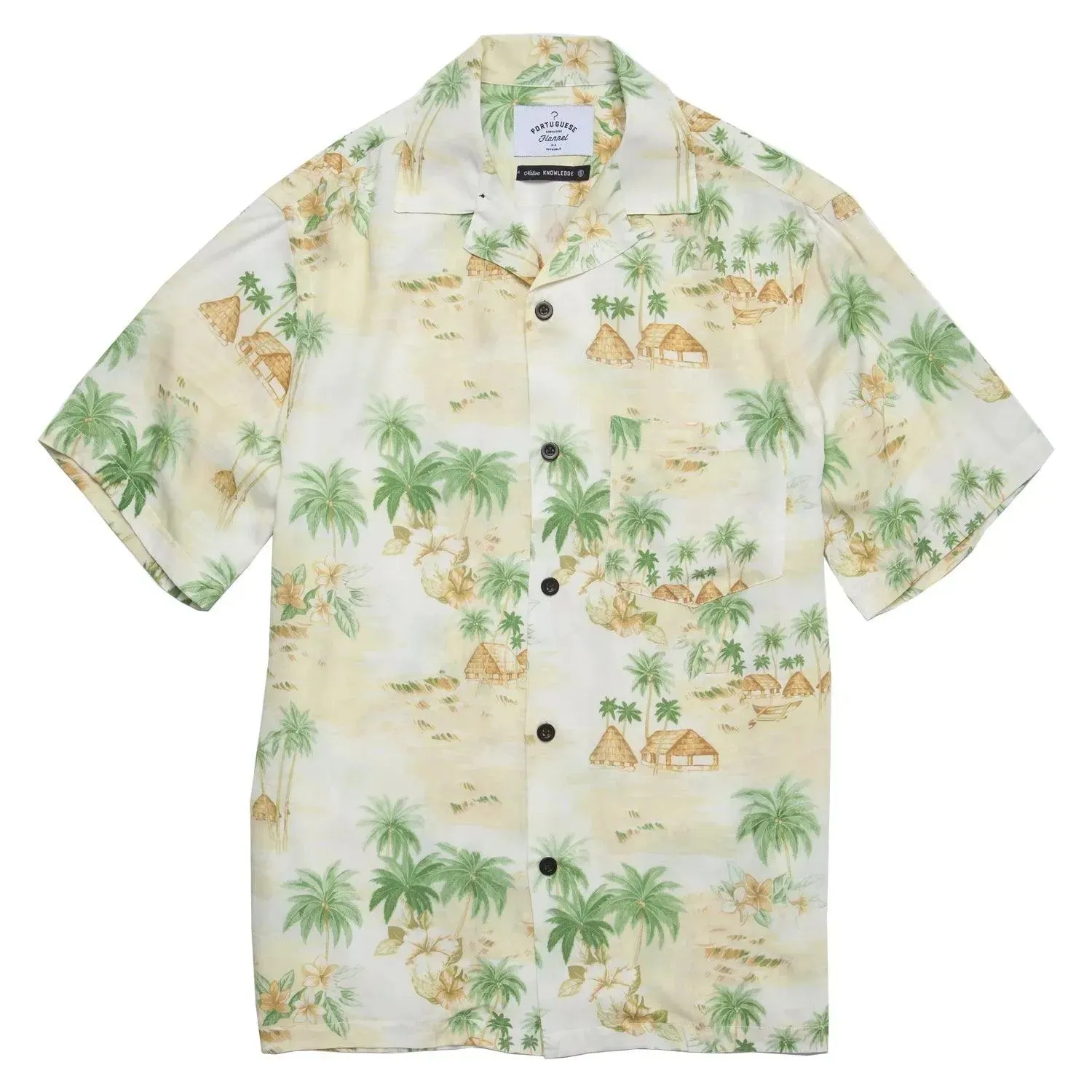 Polinésia Spread Collar - Palm Print