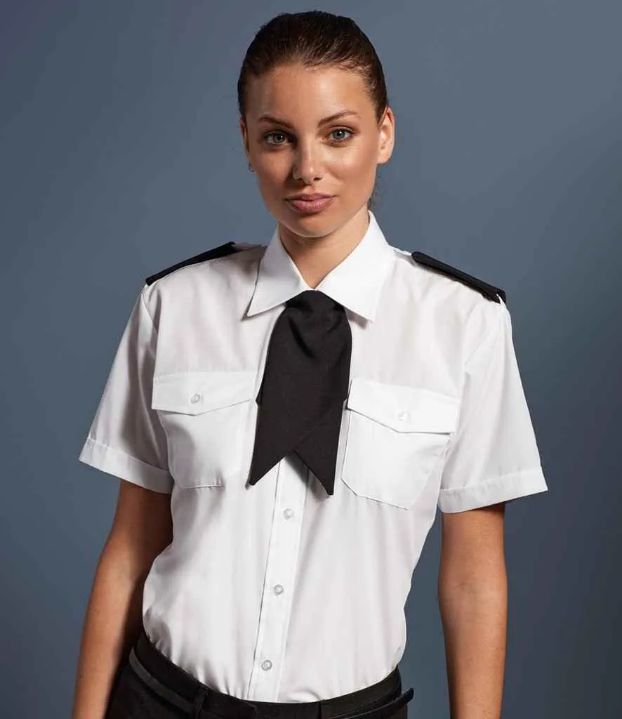 Premier Ladies Short Sleeve Pilot Shirt