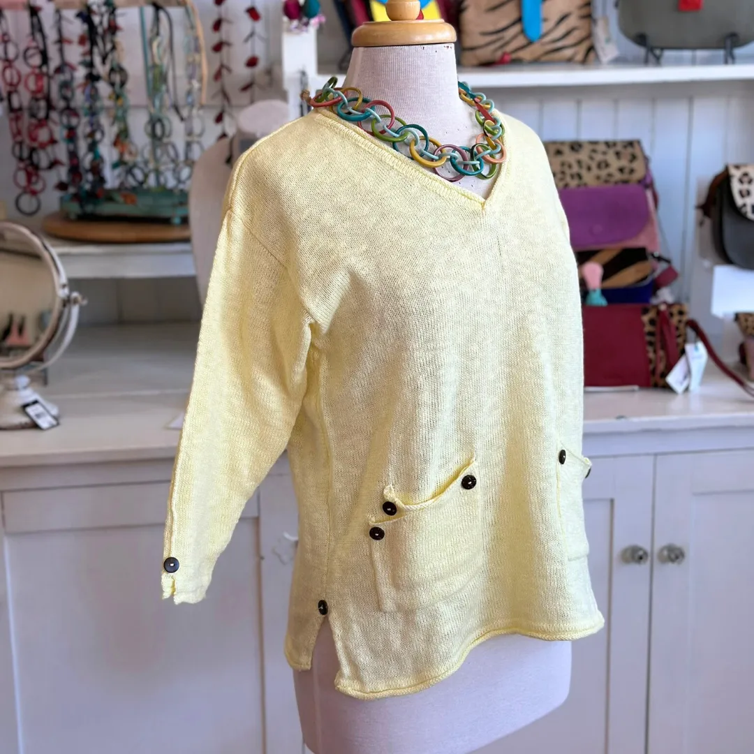 Raglan 2 Pocket Sweater