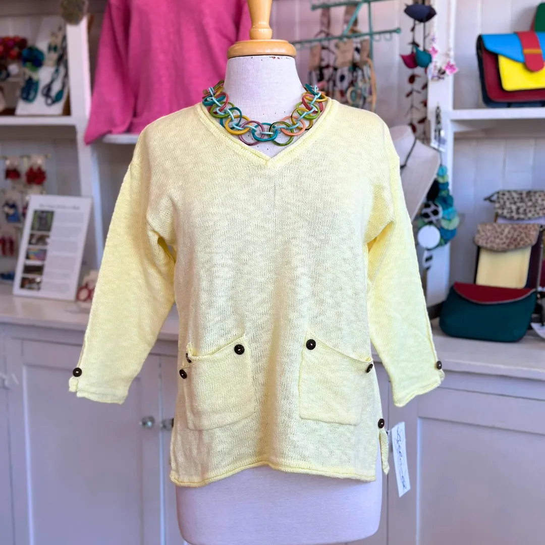Raglan 2 Pocket Sweater