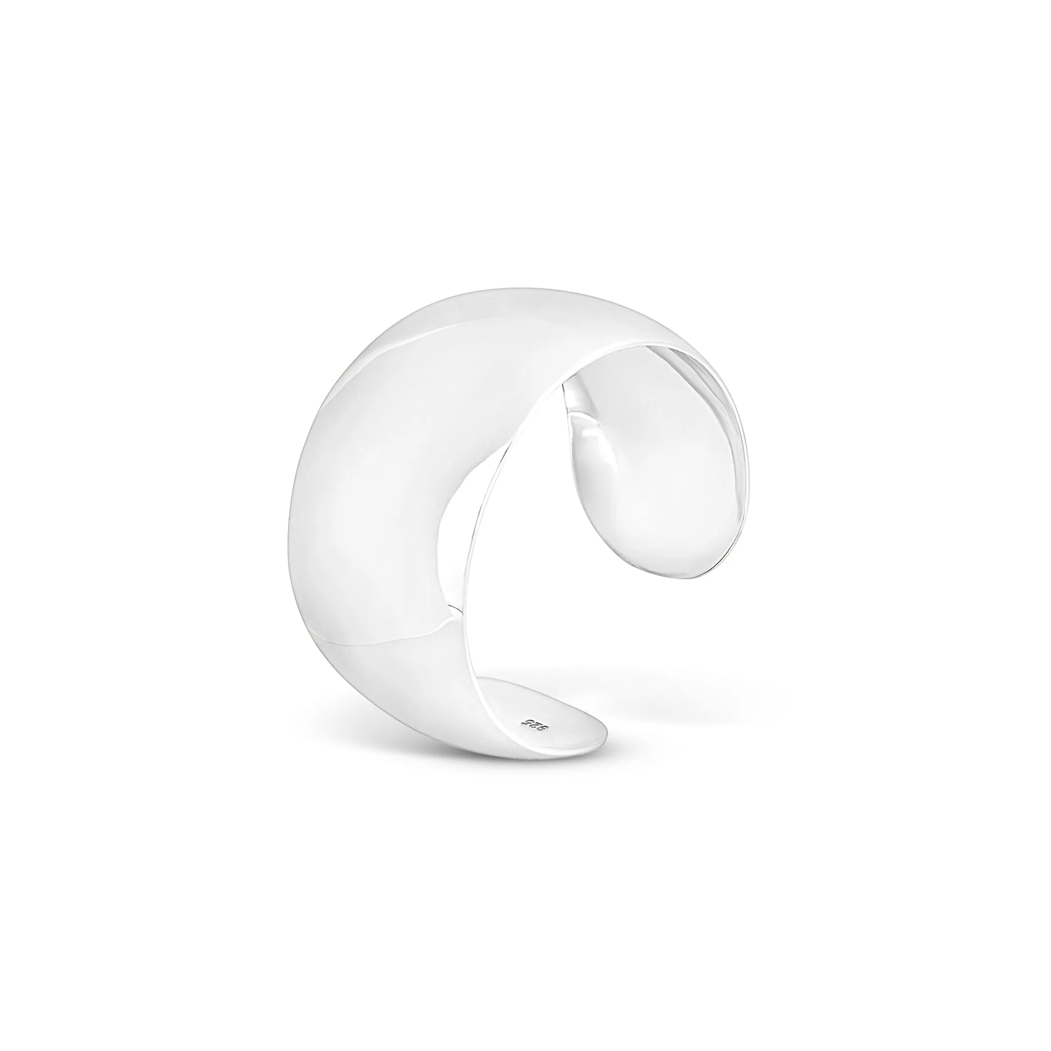 Sleek Silver Cuff Bracelet | 36.5 mm