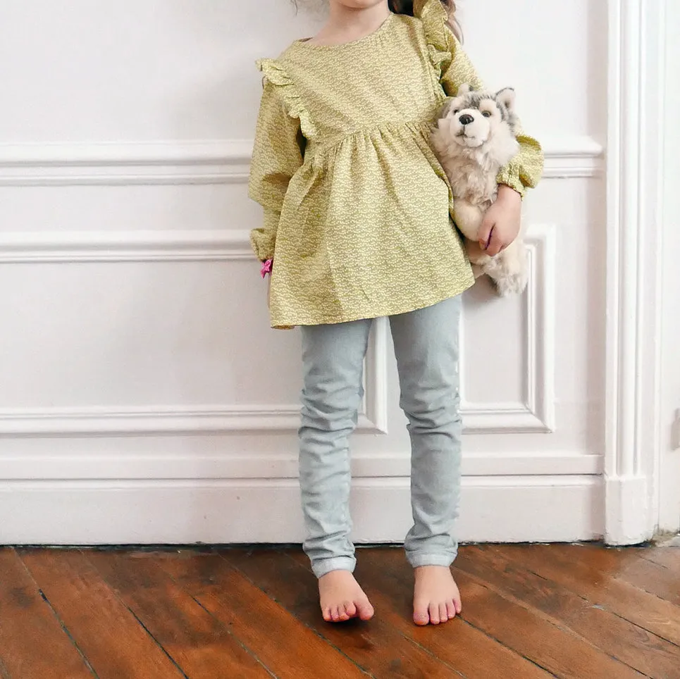 STELLA Blouse & Dress - Girl 3/12 - Paper Sewing Pattern