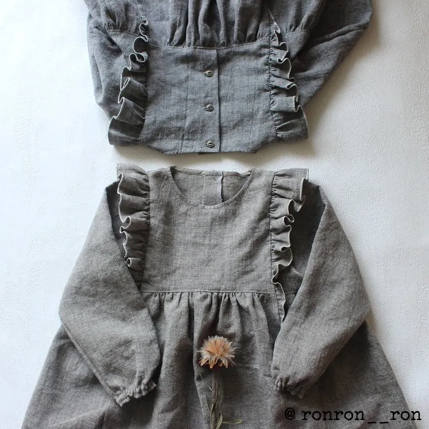 STELLA Blouse & Dress - Girl 3/12 - Paper Sewing Pattern
