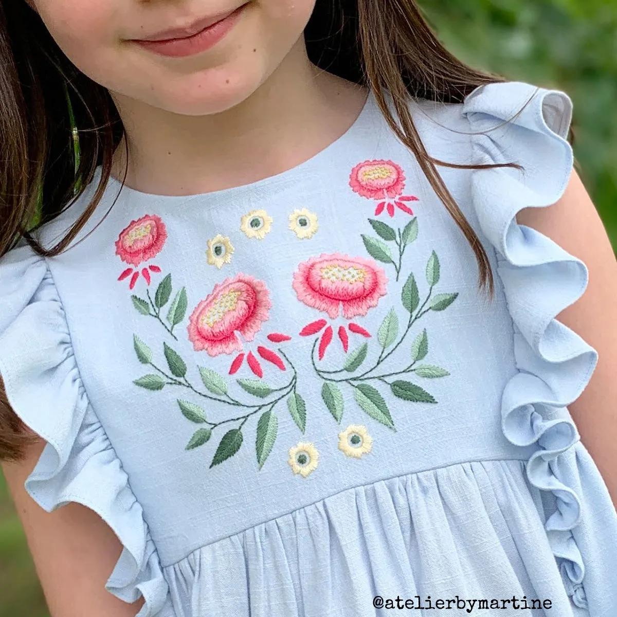 STELLA Blouse & Dress - Girl 3/12 - Paper Sewing Pattern