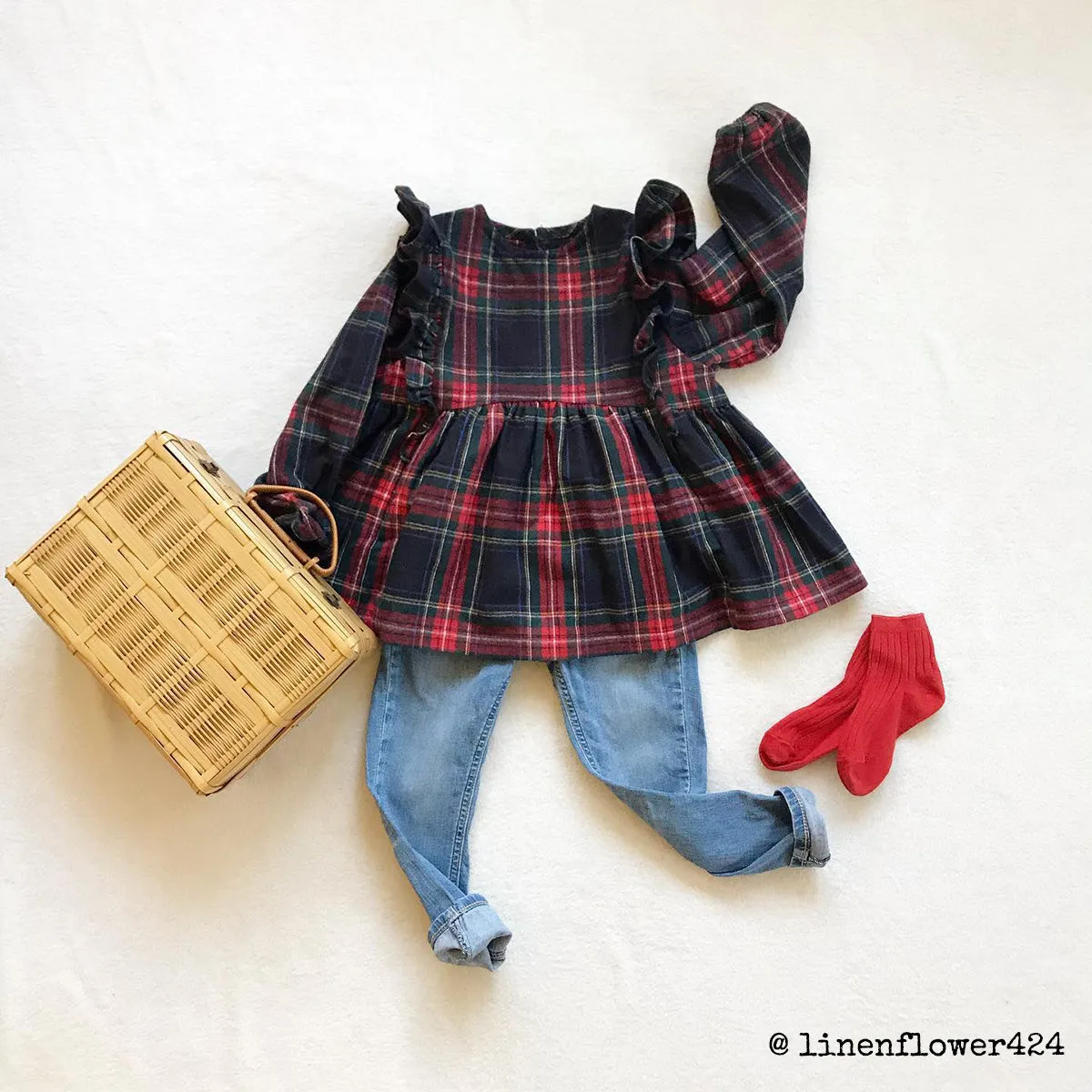 STELLA Blouse & Dress - Girl 3/12 - Paper Sewing Pattern