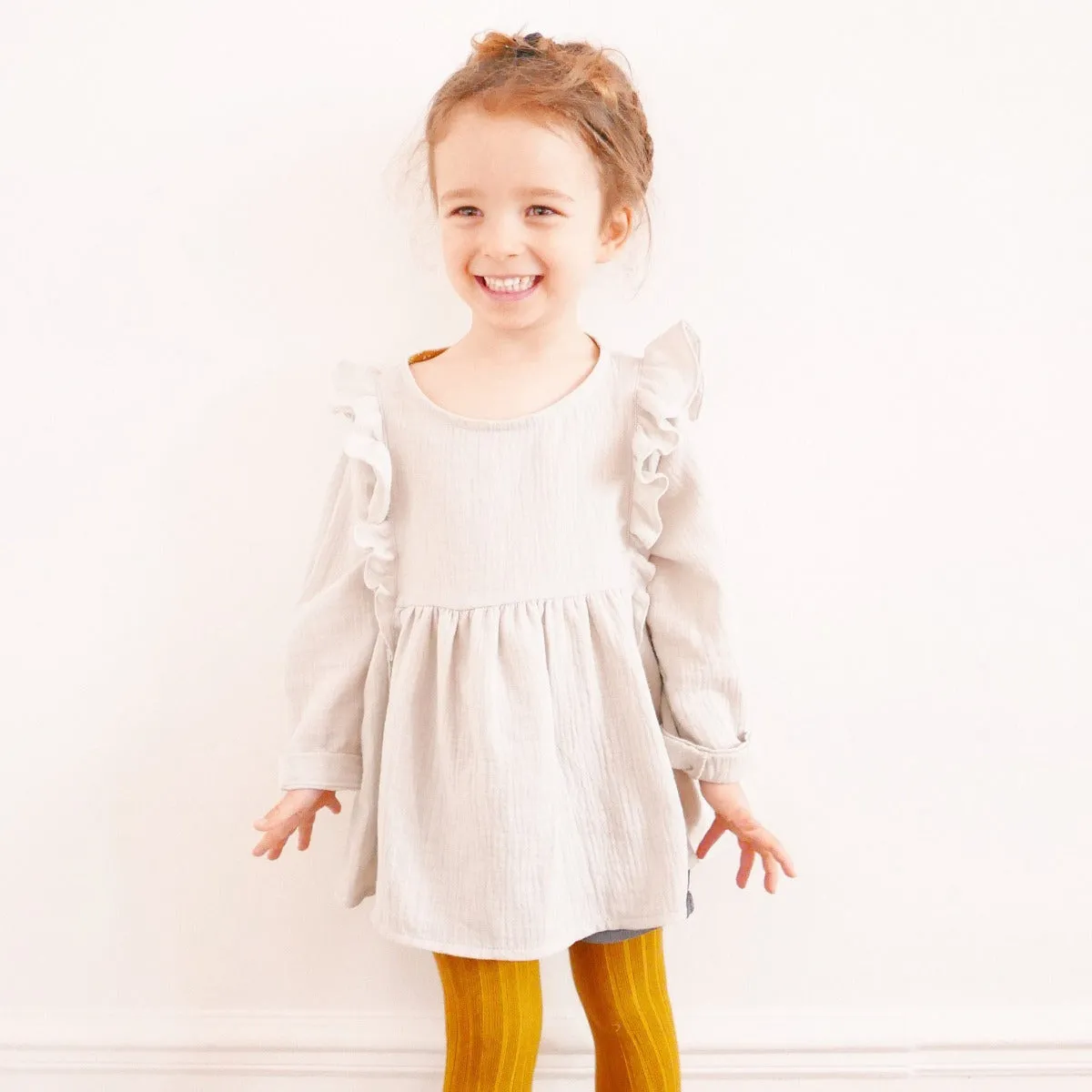 STELLA Blouse & Dress - Girl 3/12 - Paper Sewing Pattern