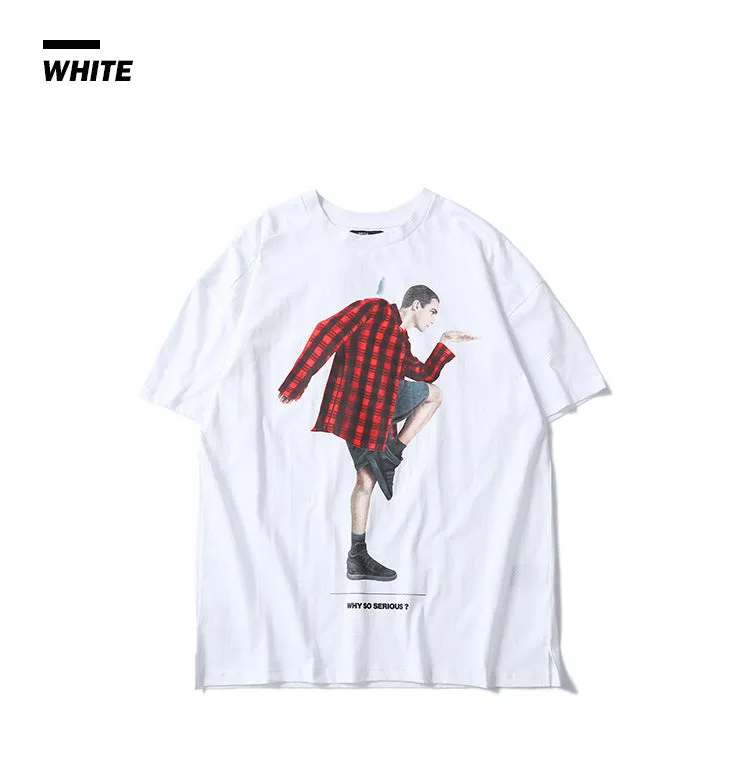 Why So Serious? Short Sleeve Oversized T-Shirt