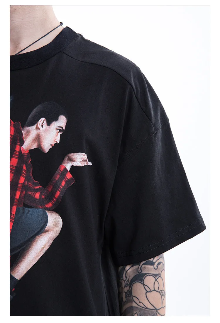 Why So Serious? Short Sleeve Oversized T-Shirt