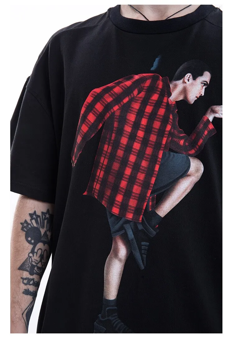 Why So Serious? Short Sleeve Oversized T-Shirt