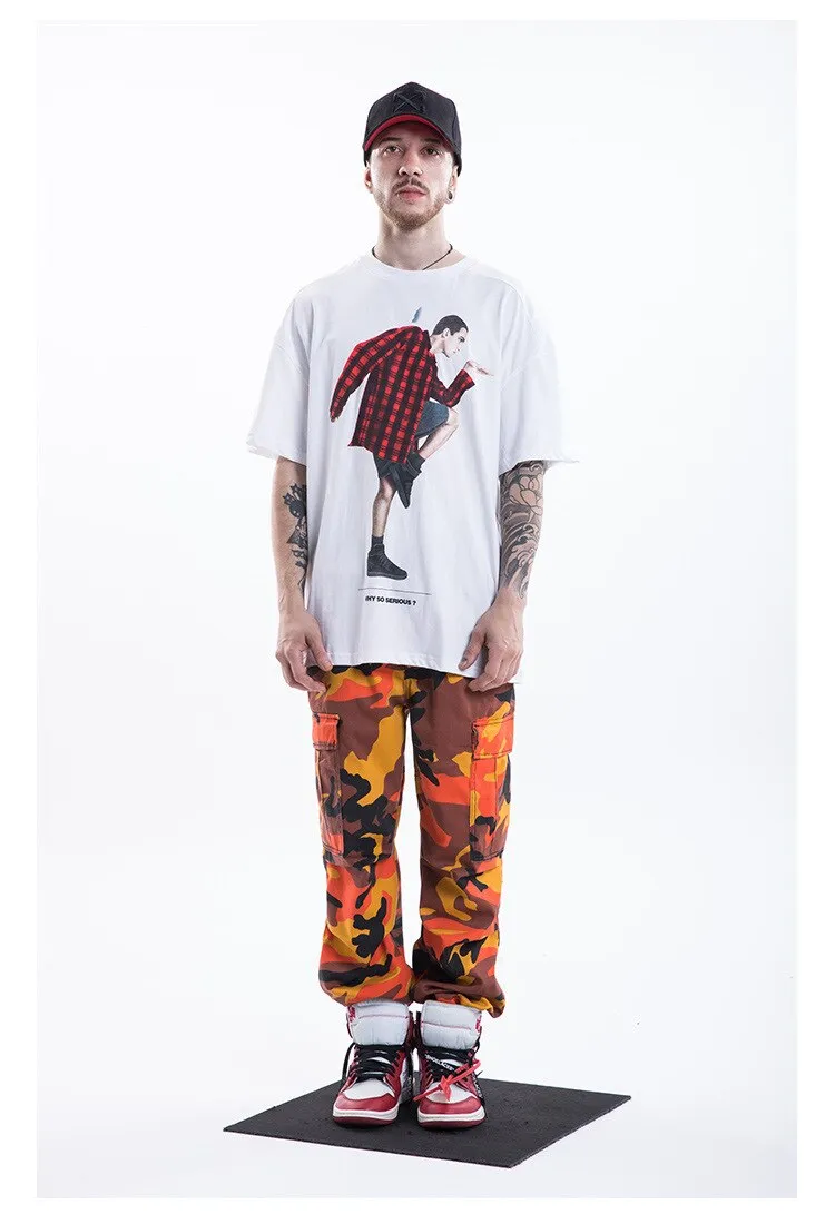 Why So Serious? Short Sleeve Oversized T-Shirt