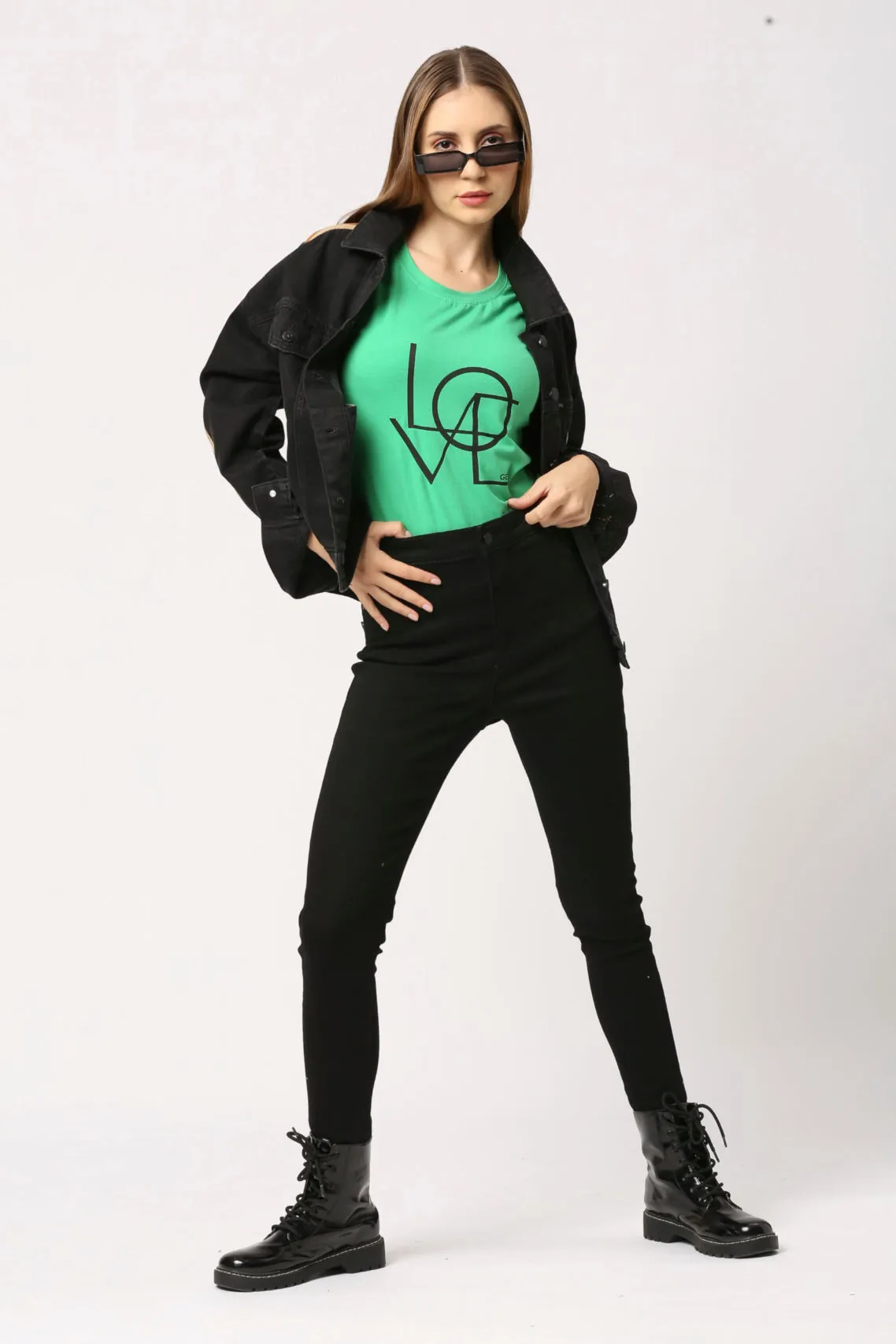 Women Peyton Round Neck Short Sleeve Printed T-Shirt
